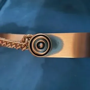 Vintage 1950’s Renoir Copper Wasp Waist Belt 1950s Wicked Wasp Waist Copper Belt / Deadstock Vintage 50s  main image 4